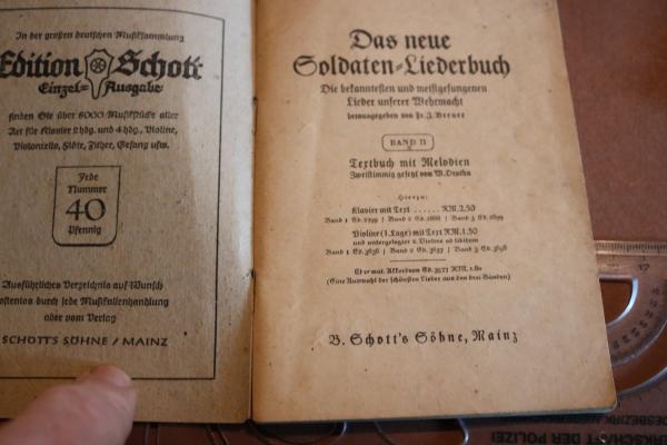 Das neue Soldaten Liederbuch Heft 2